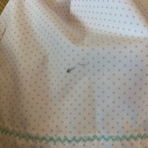 Southern Smocked Co Smocked Cottontail Bunnies Bishop Light Pink Tiny Dot 24M/2T - Picture 12 of 12